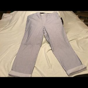 NWT - Striped Tommy Hilfiger Capri Pants